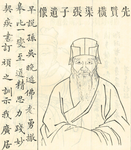 张载半身像
张载半身像