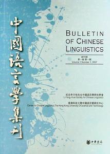 中国语言学集论 中国语言学集论