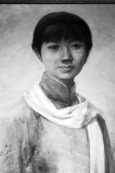 萧红画像 萧红画像