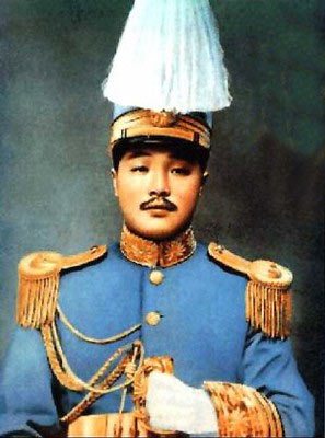 贺龙就任建国军第一师师长时留影 贺龙就任建国军第一师师长时留影