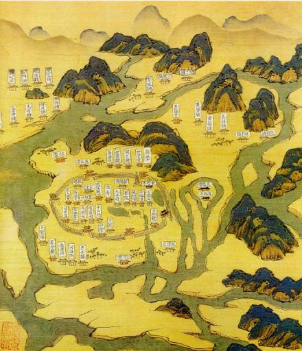 饶州府城图 饶州府城图