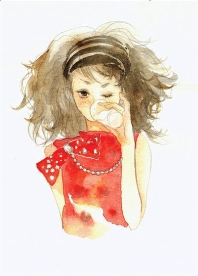 明晓溪漫画版形象 明晓溪漫画版形象