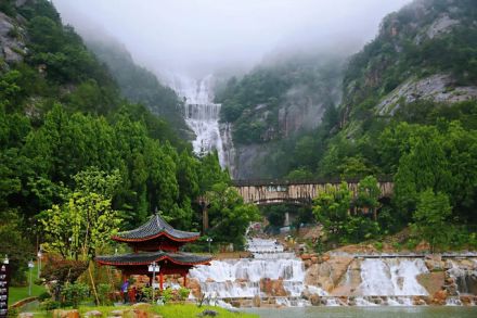 天台山大瀑布 天台山大瀑布