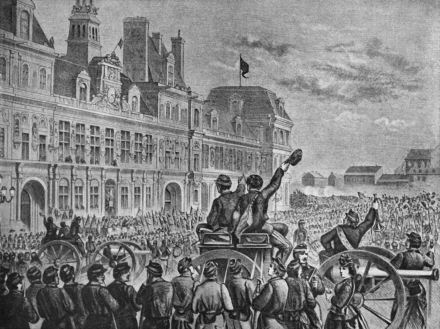 巴黎公社宣布成立 巴黎公社宣布成立