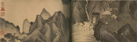 明·唐寅《王公出山图》故宫博物院藏 明·唐寅《王公出山图》故宫博物院藏