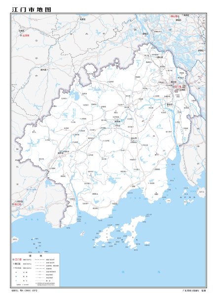 江门市地图 江门市地图