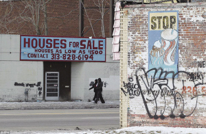 底特律市中心一处房子 底特律市中心一处房子