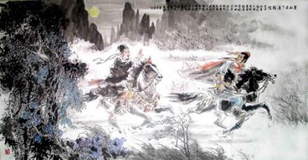 萧何月下追韩信 萧何月下追韩信