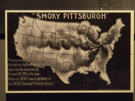烟雾匹兹堡(藏于匹兹堡历史博物馆) 烟雾匹兹堡(藏于匹兹堡历史博物馆)
