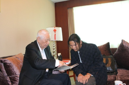 洛夫给李璜之分享他的诗词作品 洛夫给李璜之分享他的诗词作品