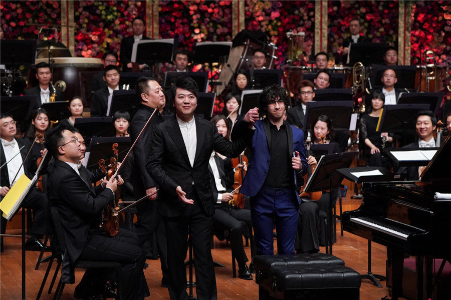 2017年郎朗参加国家大剧院十周年庆典
