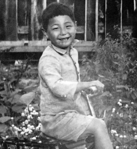 幼年时期的渡边淳一 幼年时期的渡边淳一