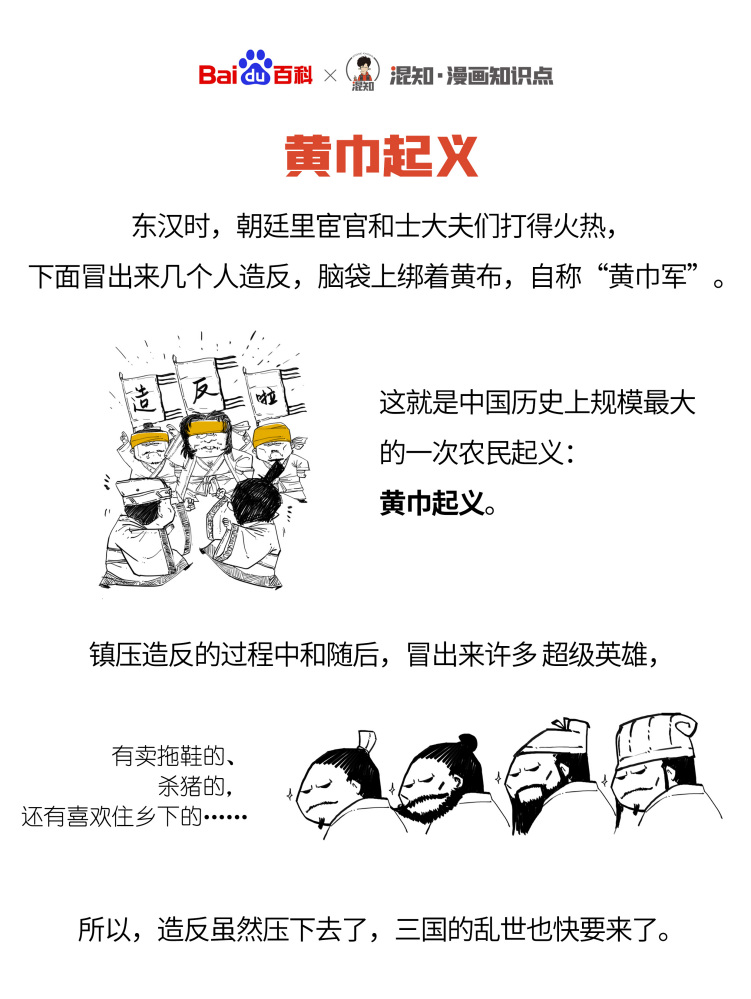 百科x混知：图解黄巾起义
