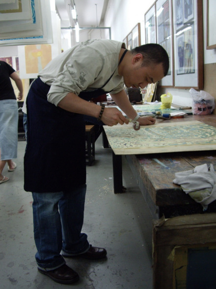 木刻版画的创作 木刻版画的创作