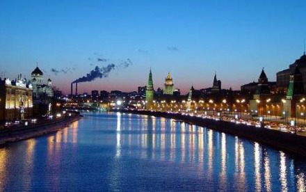 夜幕下的伏尔加河 夜幕下的伏尔加河