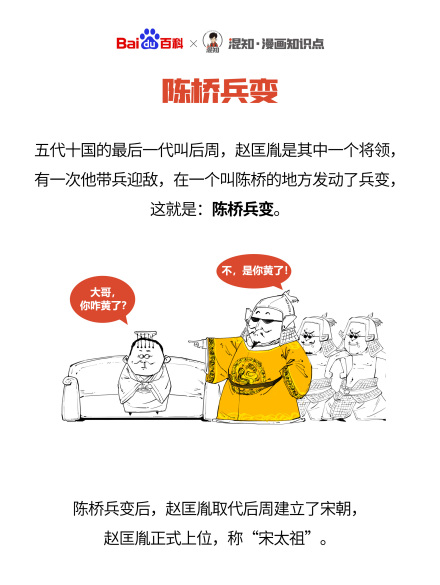 百科x混知:图解陈桥兵变 百科x混知:图解陈桥兵变