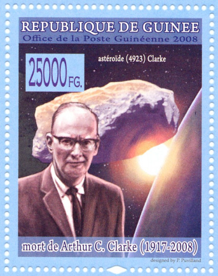 亚瑟·克拉克纪念邮票 亚瑟·克拉克纪念邮票