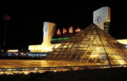 九江站夜景 九江站夜景