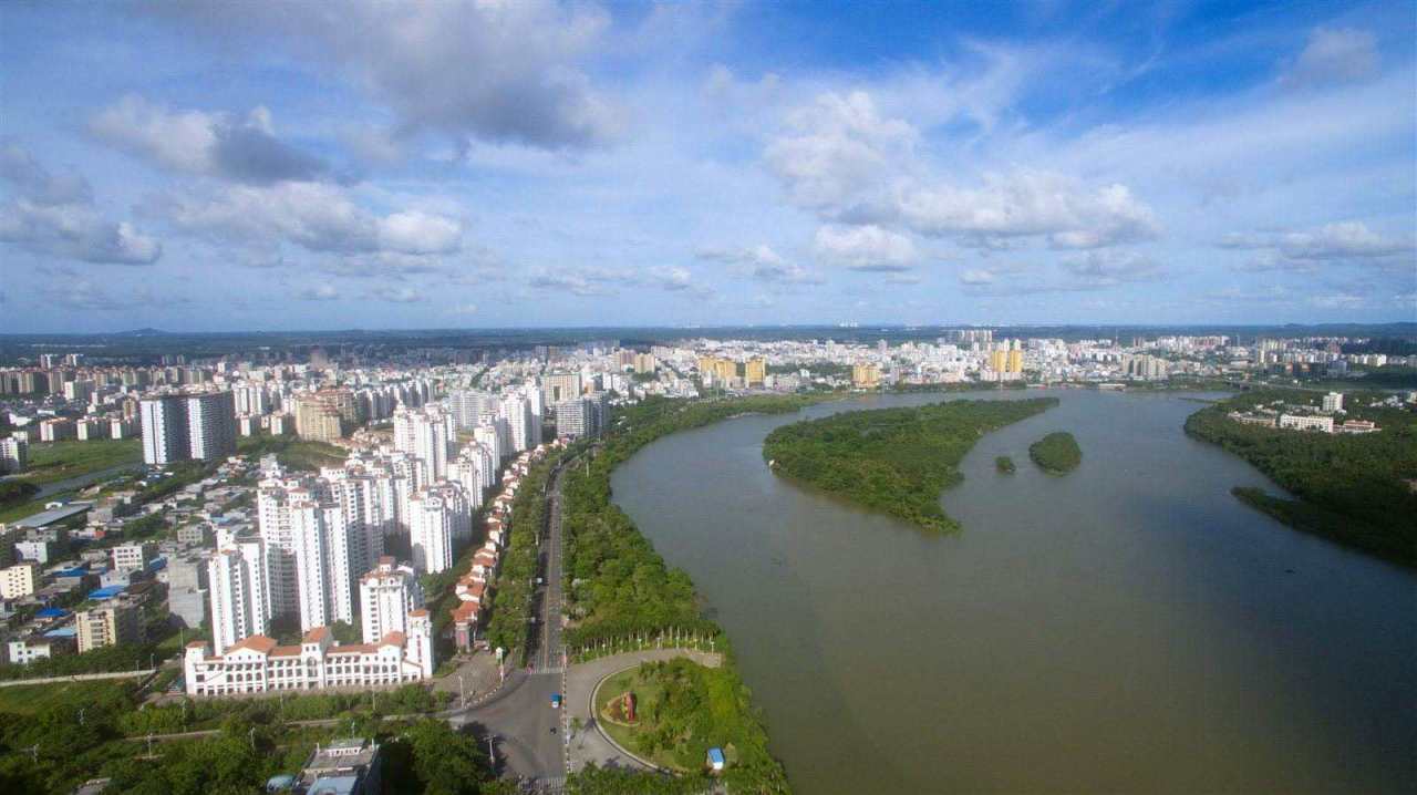 万泉河下游琼海段