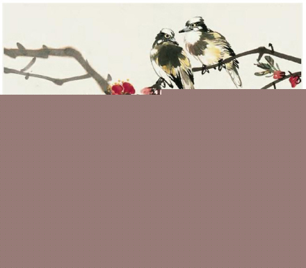 1945《桃花白头鸟》 1945《桃花白头鸟》