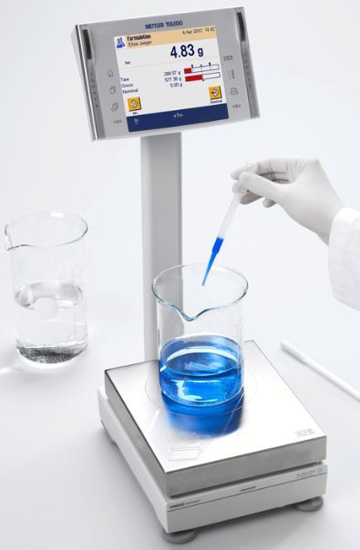 分析天平使用示例图 分析天平使用示例图