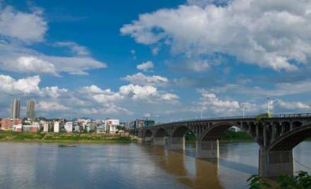 新化县县城夜景 新化县县城夜景