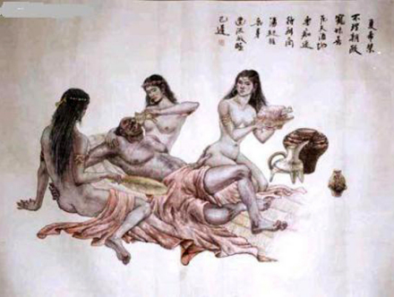 夏桀失政图 夏桀失政图