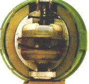 美国 E120 生物(细菌)炸弹剖面图 美国 E120 生物(细菌)炸弹剖面图