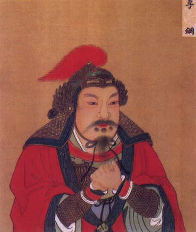 李纲彩像(清人绘)
李纲彩像(清人绘)