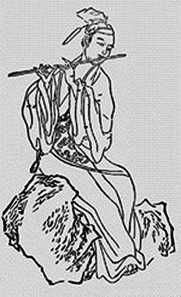 温庭筠像
温庭筠像