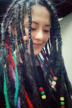 王力可牙买加辫儿