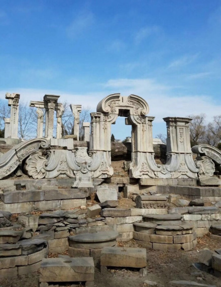 圆明园遗址 圆明园遗址