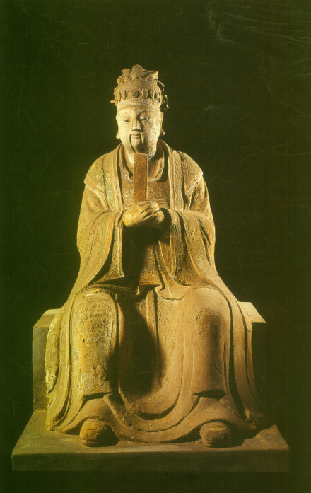 介休龙头寺赋诗亭的魏徵像
介休龙头寺赋诗亭的魏徵像