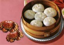 靖江蟹黄汤包 靖江蟹黄汤包