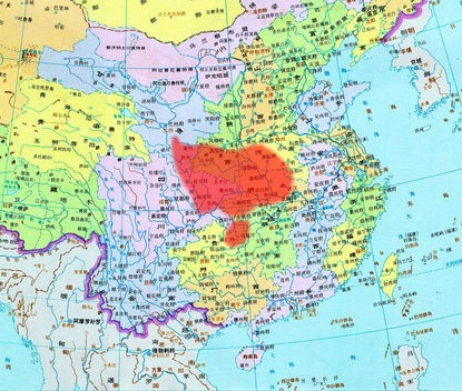 白莲教起义和苗民起义范围 白莲教起义和苗民起义范围