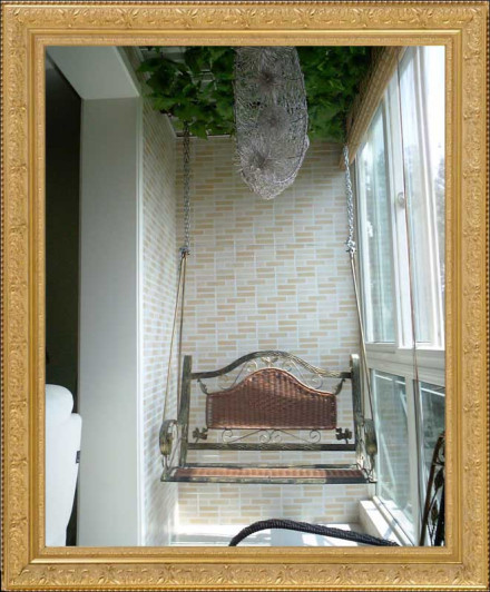 阳台秋千 阳台秋千