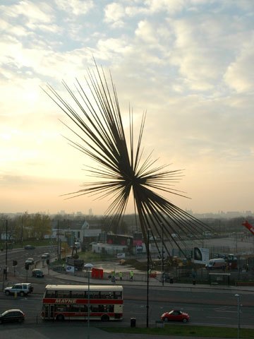 雕塑“瞬间爆发”(B of the Bang) 雕塑“瞬间爆发”(B of the Bang)