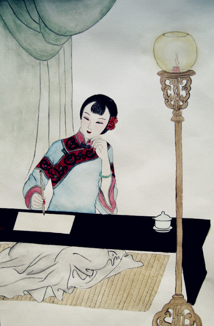 陈端生画像 陈端生画像