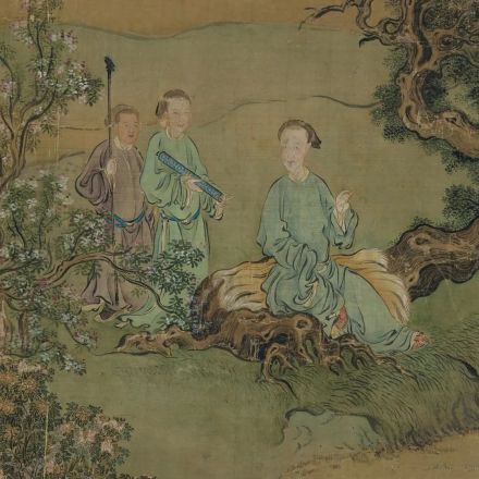 禹之鼎《乐春园图》中宋荦形象 禹之鼎《乐春园图》中宋荦形象