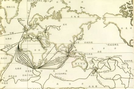 林奈的学生们的考察路线 林奈的学生们的考察路线