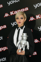 范晓萱出席音乐颁奖礼