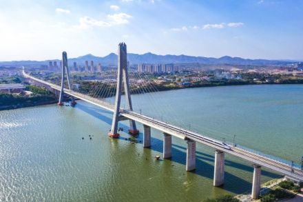 昌赣高铁赣州赣江特大桥 昌赣高铁赣州赣江特大桥