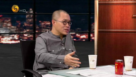 节目中的梁文道 节目中的梁文道