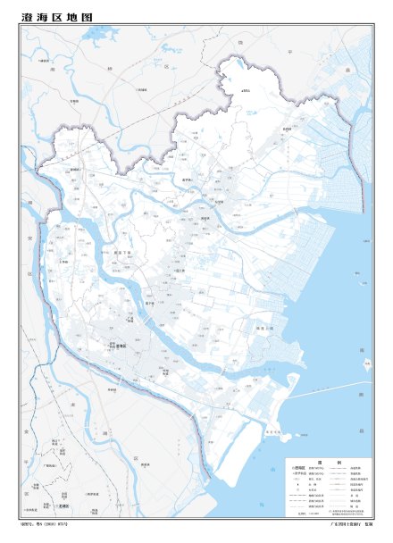 澄海区标准地图 澄海区标准地图
