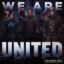 图集;电影《长城》美国海报 图集;电影《长城》美国海报
