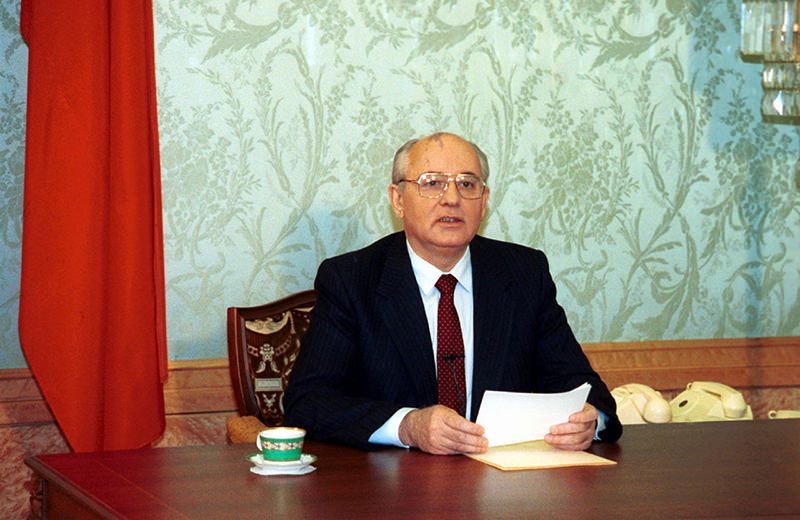 戈尔巴乔夫宣布辞职（1991年12月25日）