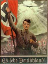 纳粹德国的宣传海报：希特勒拯救德国人民