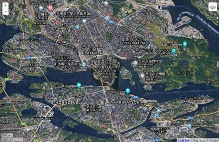 斯德哥尔摩卫星地图 斯德哥尔摩卫星地图