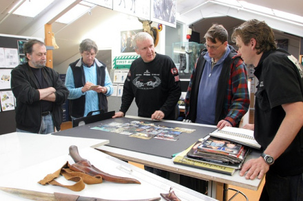 卡梅隆在进行拍摄筹备工作 卡梅隆在进行拍摄筹备工作