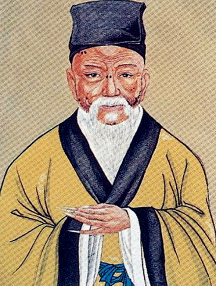 朱之瑜彩像 朱之瑜彩像